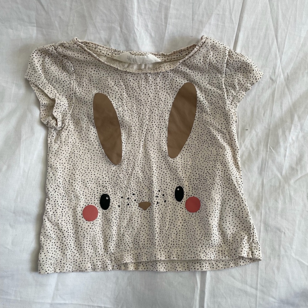 H&M/ 3T to 4T/ Girl/ Top/ Shirt/ Casual/ Cute/ Bunny/ $5